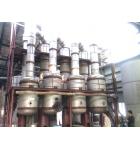 安装中的三效蒸发器